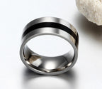Cielo Enamel Band Ring — view 3