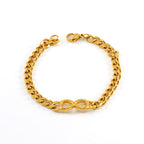 Sara Cuban Link Bracelet — view 10