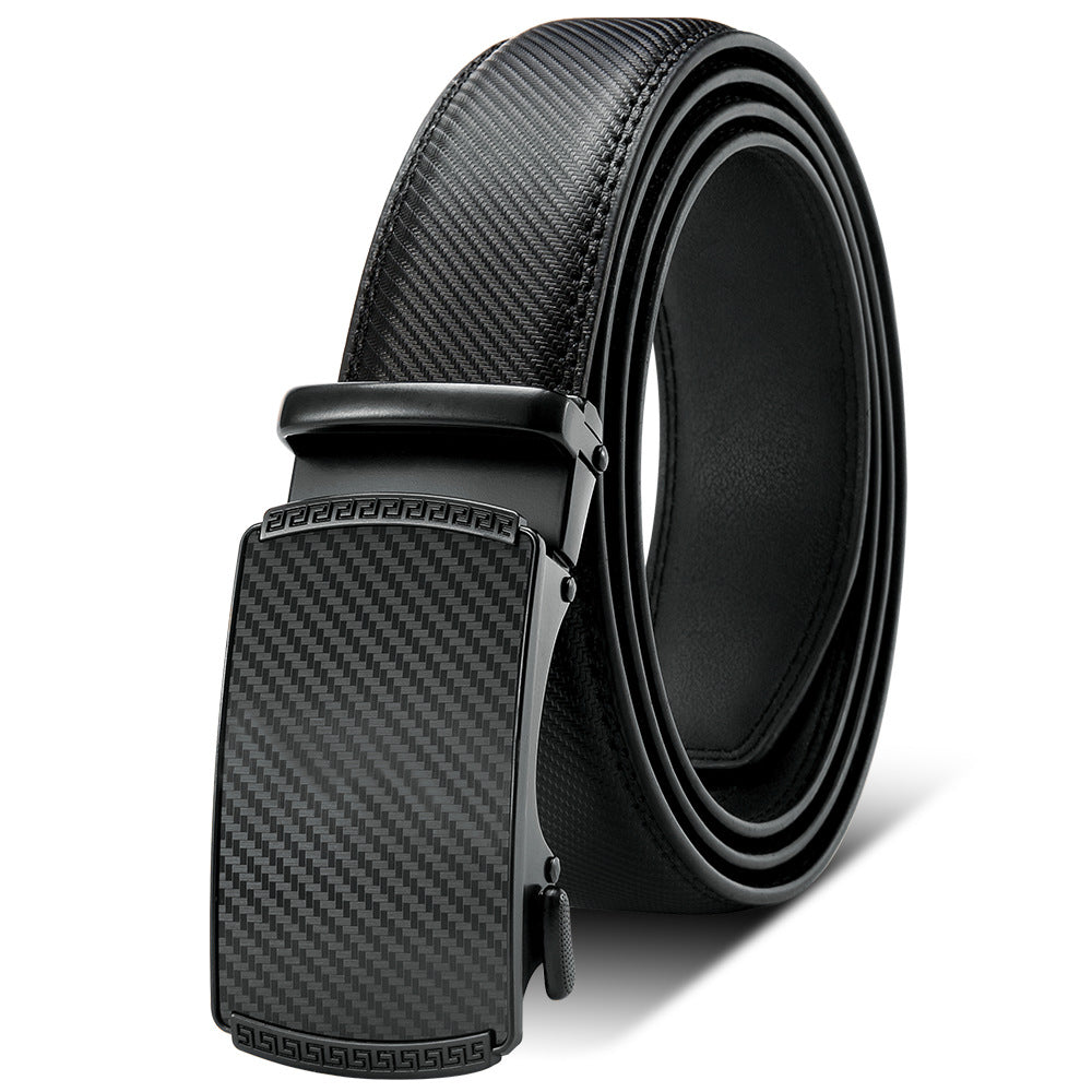 Beck Automatic Buckle Leather Belt — view 2