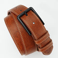 Ezra Retro Leather Belt — view 3