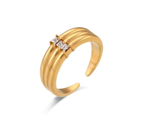 Gemma Zircon Ring — view 7