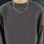 Enzo Cuban Chain Necklace — view 2