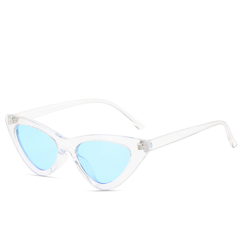 Nia Triangle Cat-Eye Sunglasses — view 10