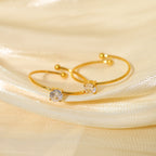 Etna Pavé Open Ring — view 7