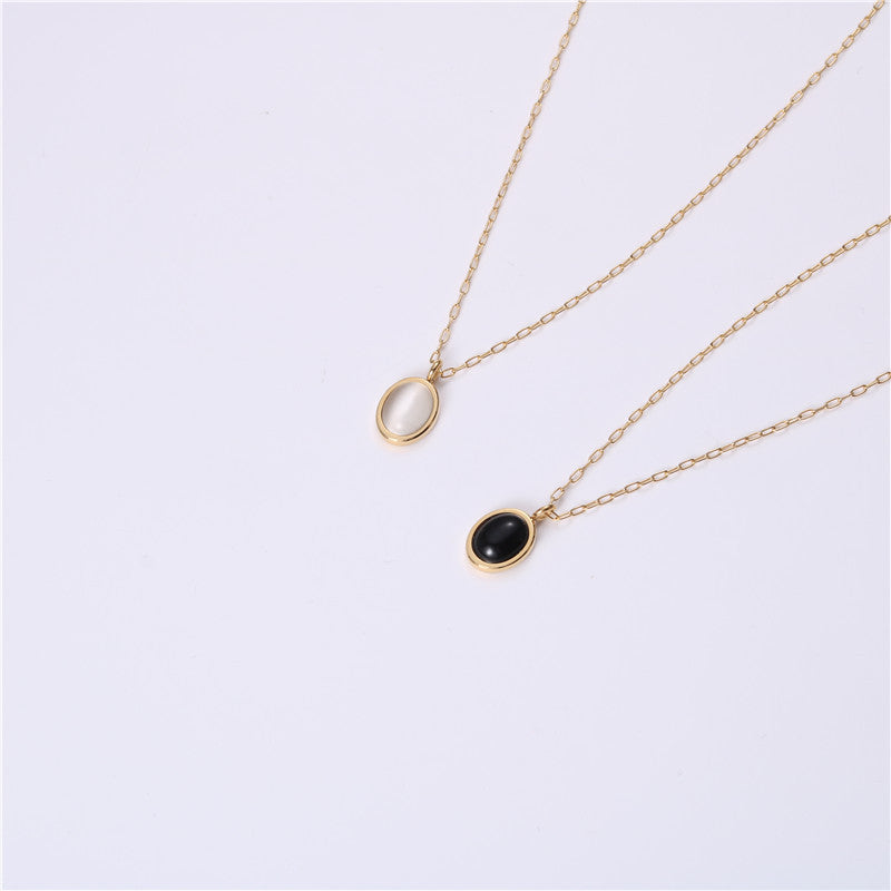 Vela Minimal Clavicle Chain Necklace — view 9