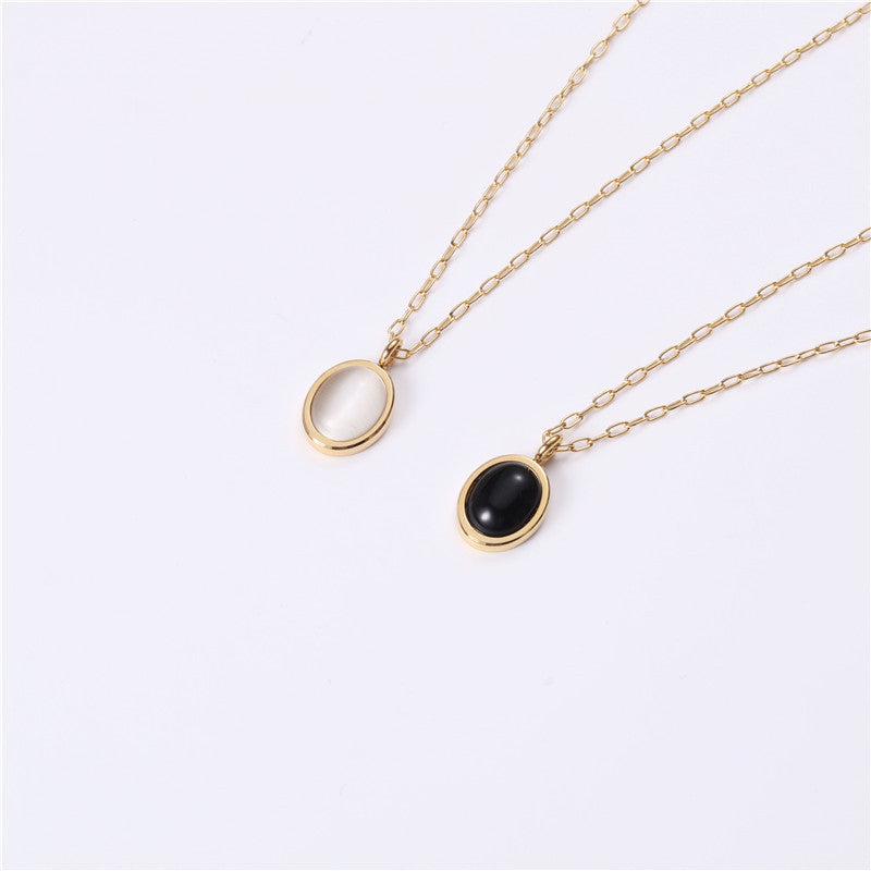 Vela Minimal Clavicle Chain Necklace — view 6