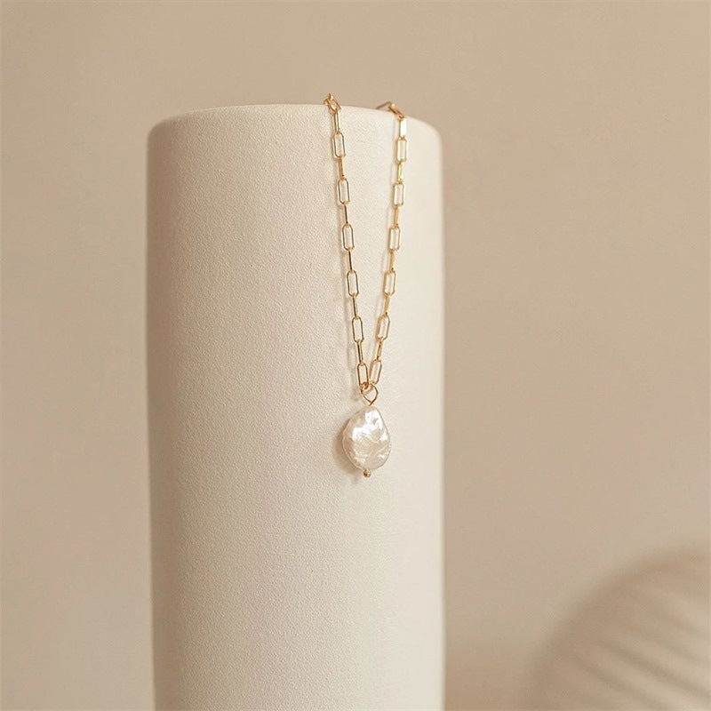 Neve Freshwater Pearl Necklace — view 3