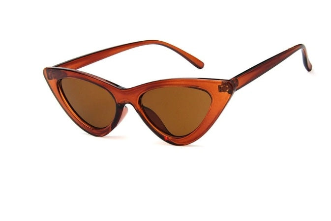 Nia Triangle Cat-Eye Sunglasses — view 11