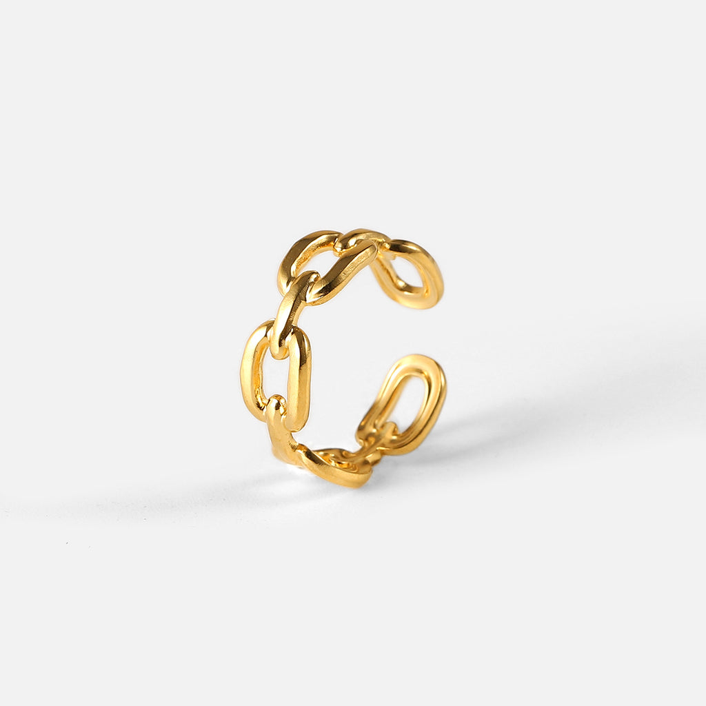 Calla Chain Link Ring — view 4