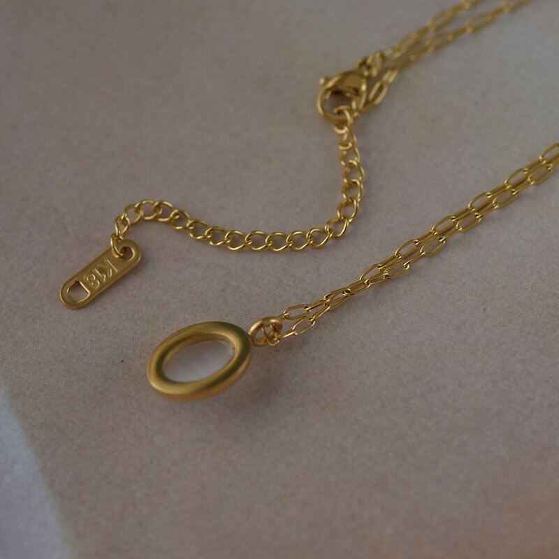 Vela Minimal Clavicle Chain Necklace — view 10