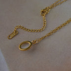 Vela Minimal Clavicle Chain Necklace — view 10