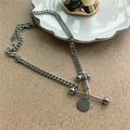 Cleo Padlock Charm Necklace — view 6