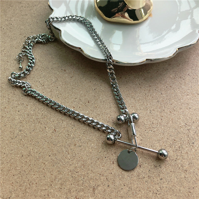 Cleo Padlock Charm Necklace — view 6