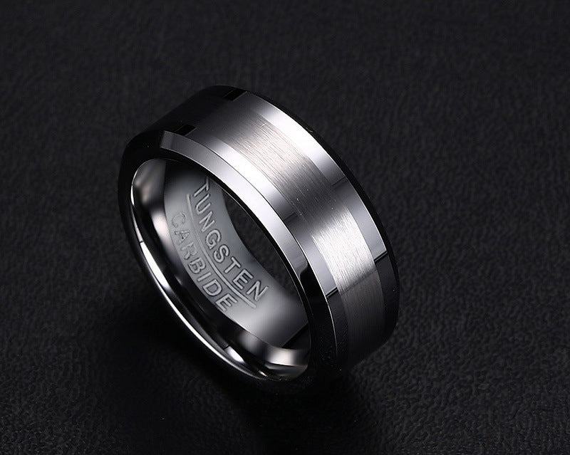 Nilo Brushed Band Ring — view 4