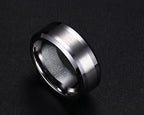 Nilo Brushed Band Ring — view 4