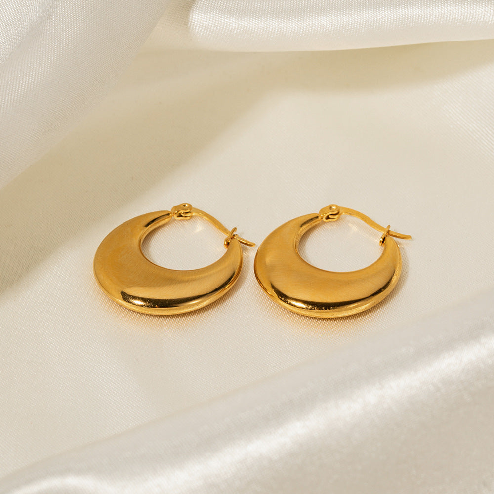 Greta U-Hoop Earrings — view 7