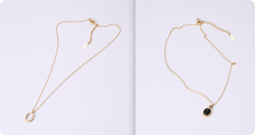 Vela Minimal Clavicle Chain Necklace — view 13