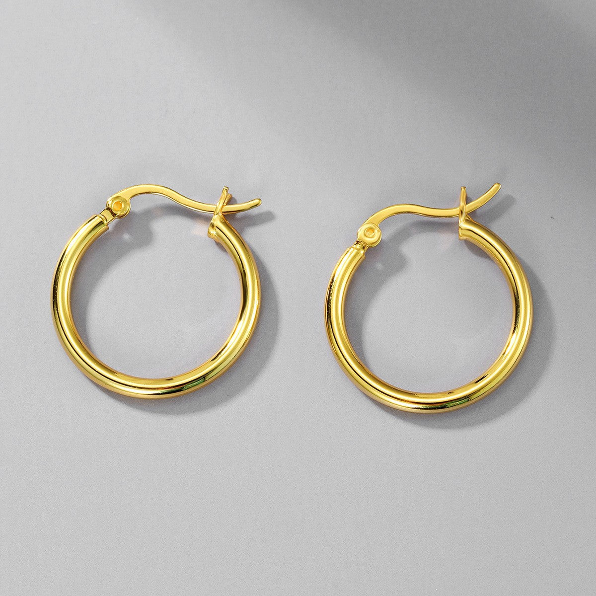 Nina Classic Hoop Earrings — view 6