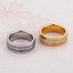 Lino Crystal Band Ring — view 4