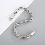 Blake Twisted Cable Bracelet — view 8