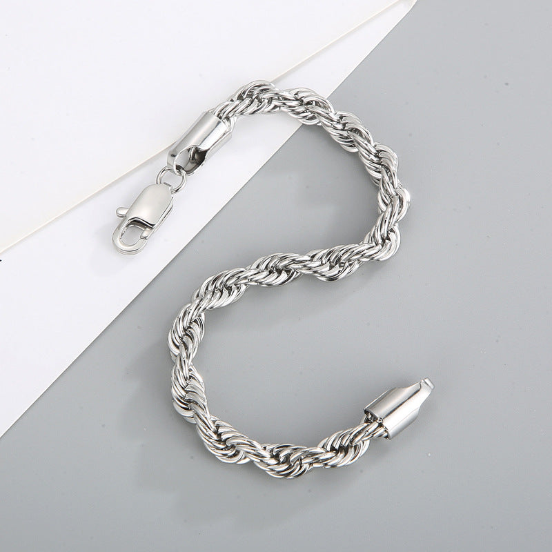 Blake Twisted Cable Bracelet — view 8