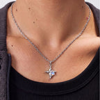 Astra Starburst Pendant Necklace — view 2