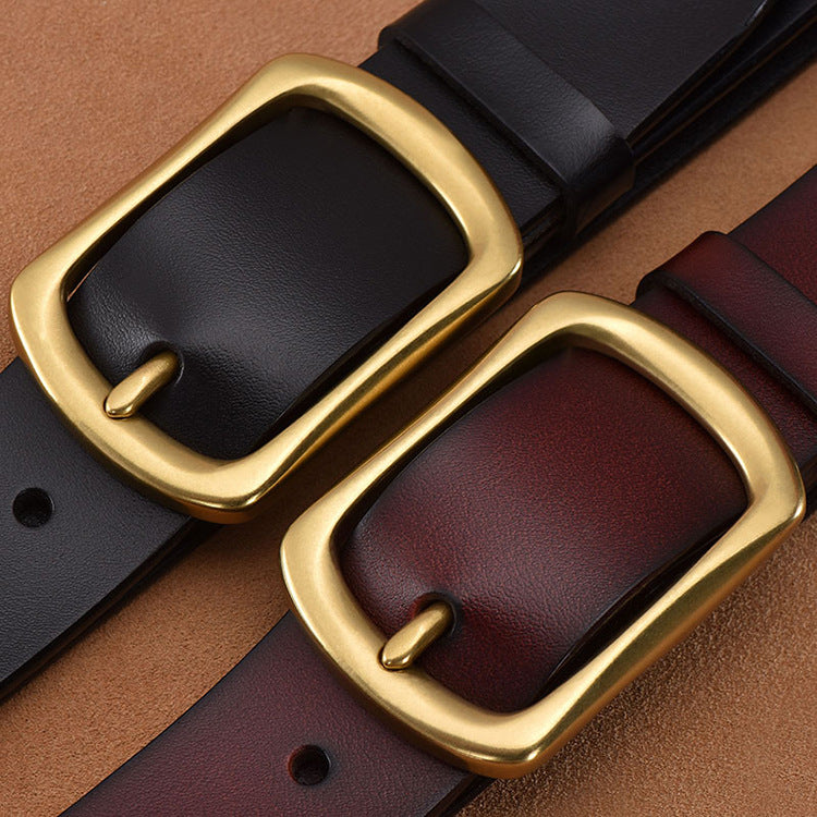 Arlo Pin Buckle Leather Belt — view 3