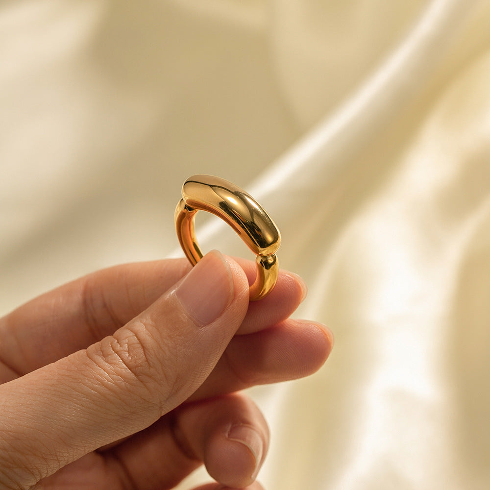 Arco Twist Ring — view 2