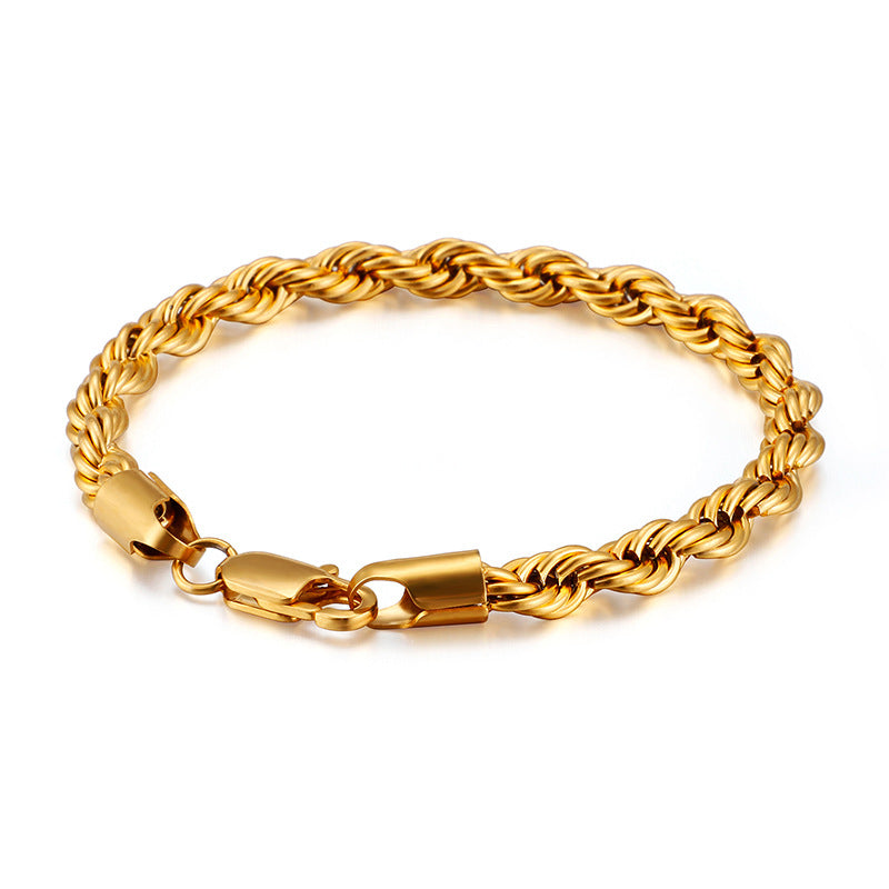 Blake Twisted Cable Bracelet — view 7