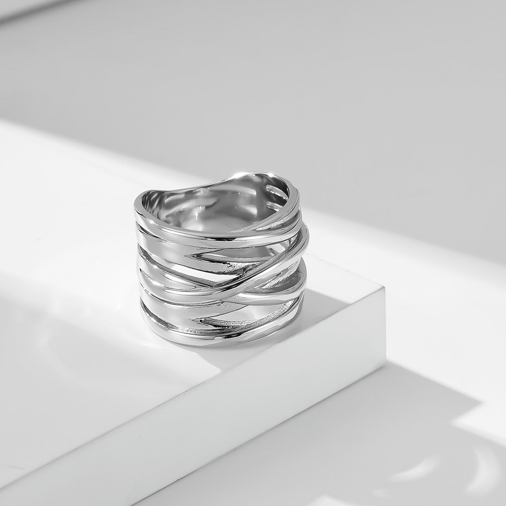 Bice Crossover Wrap Ring — view 6