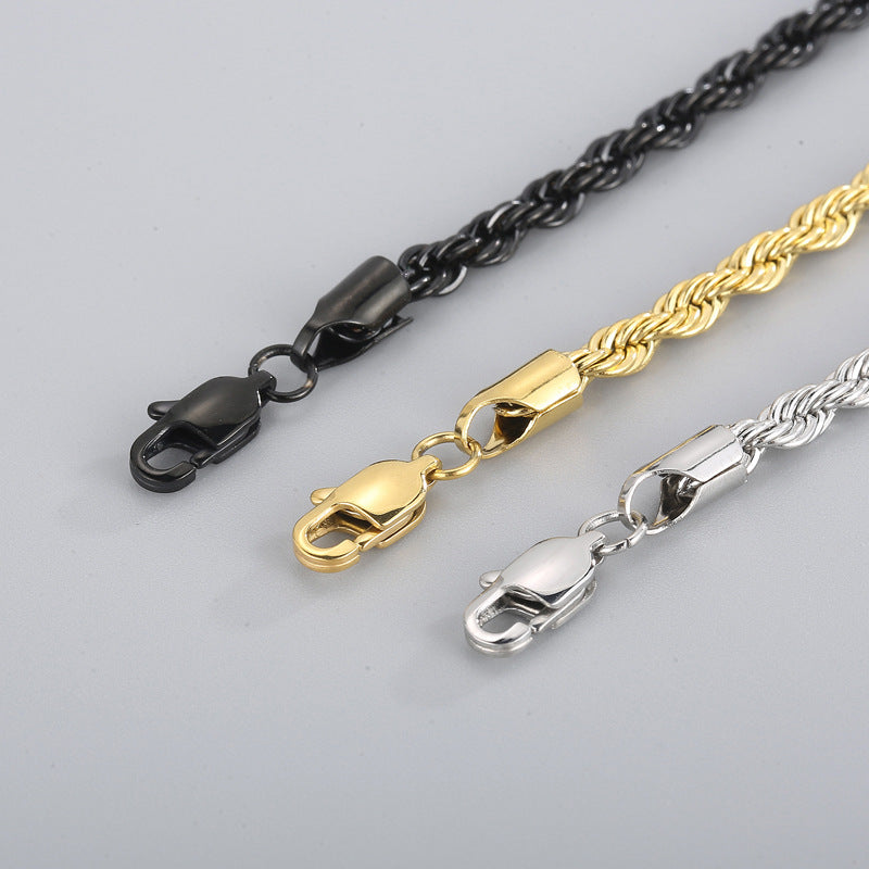 Blake Twisted Cable Bracelet — view 11