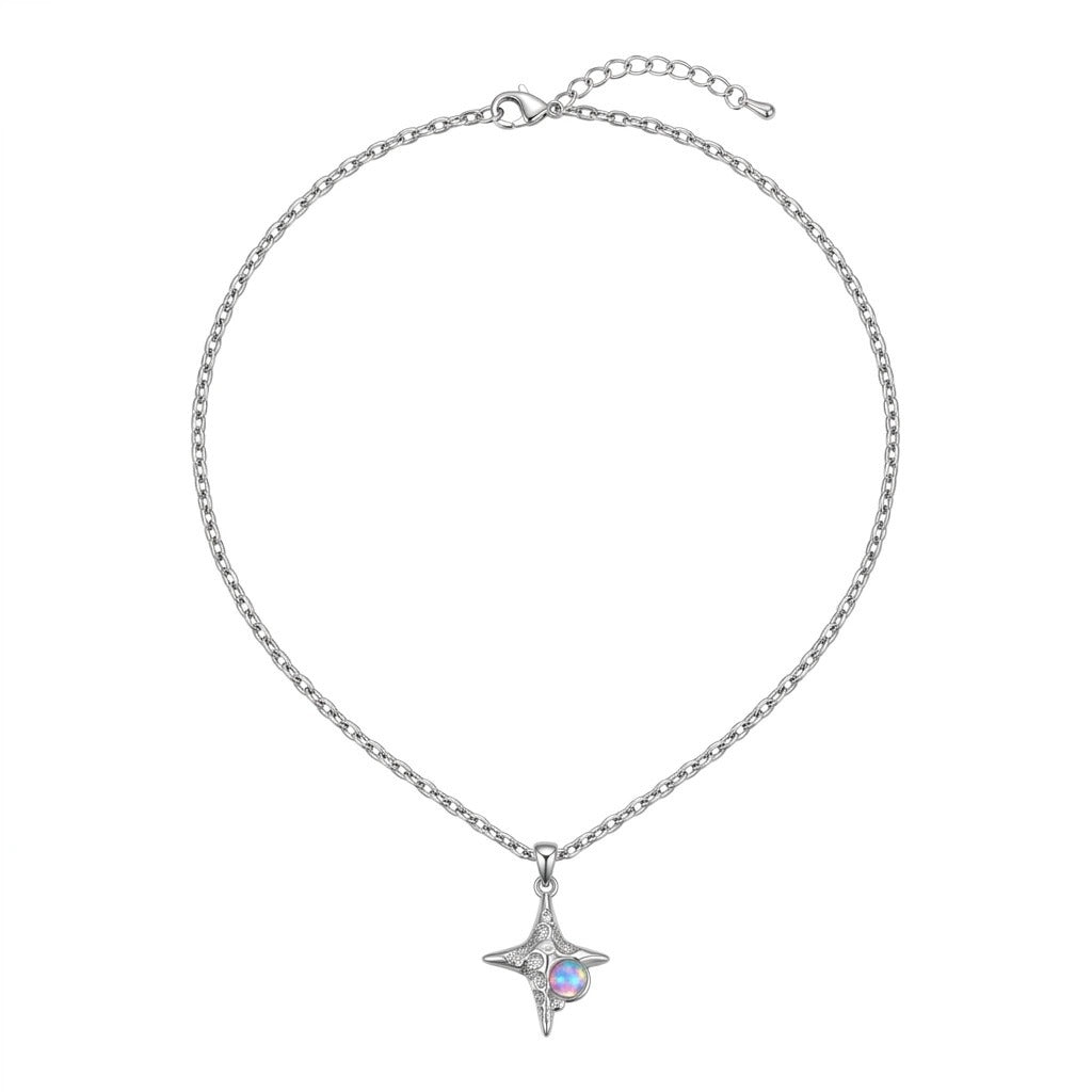 Astra Starburst Pendant Necklace — view 5