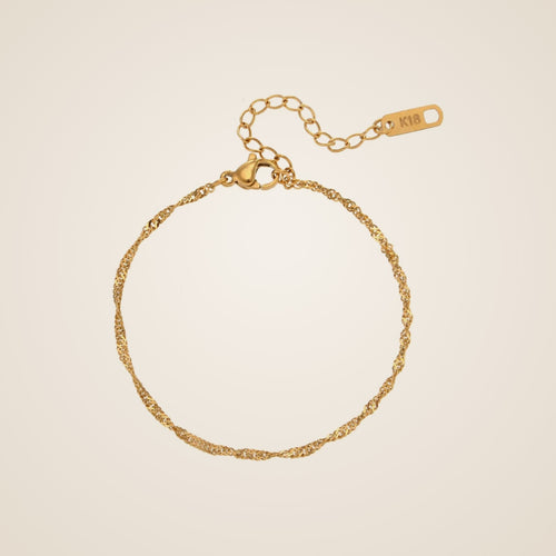 Adele Wave Chain Bracelet & Necklace