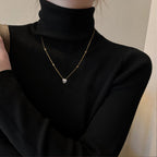 Brio Heart Pendant Necklace — view 6