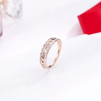 Alessia Bezel Pavé Ring — view 3