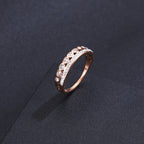 Alessia Bezel Pavé Ring — view 5