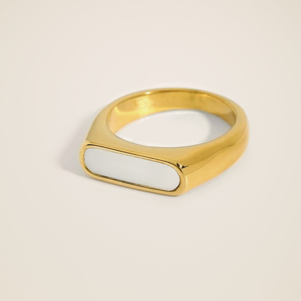 Ambra Chunky Dome Ring — view 1
