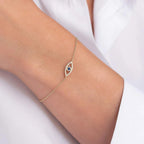 Bracelet œil pavé Ariadne — vue 5