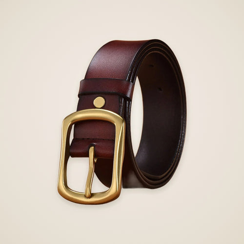 Arlo Pin Buckle Leather Belt — view 1