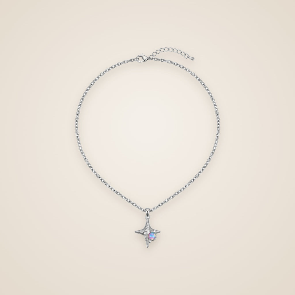 Astra Starburst Pendant Necklace — view 1