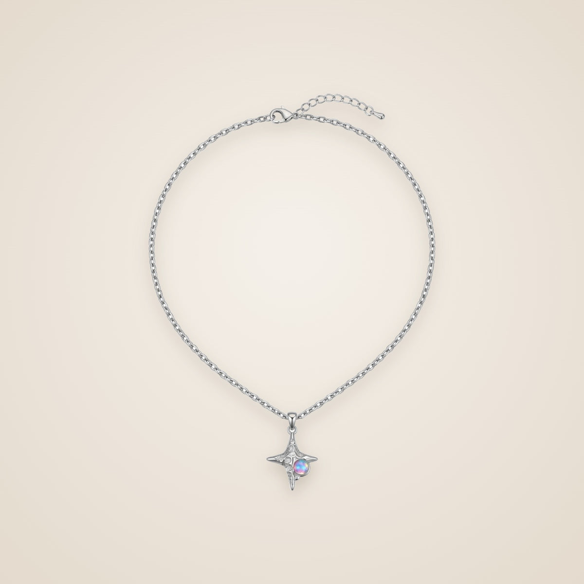 Astra Starburst Pendant Necklace — view 1