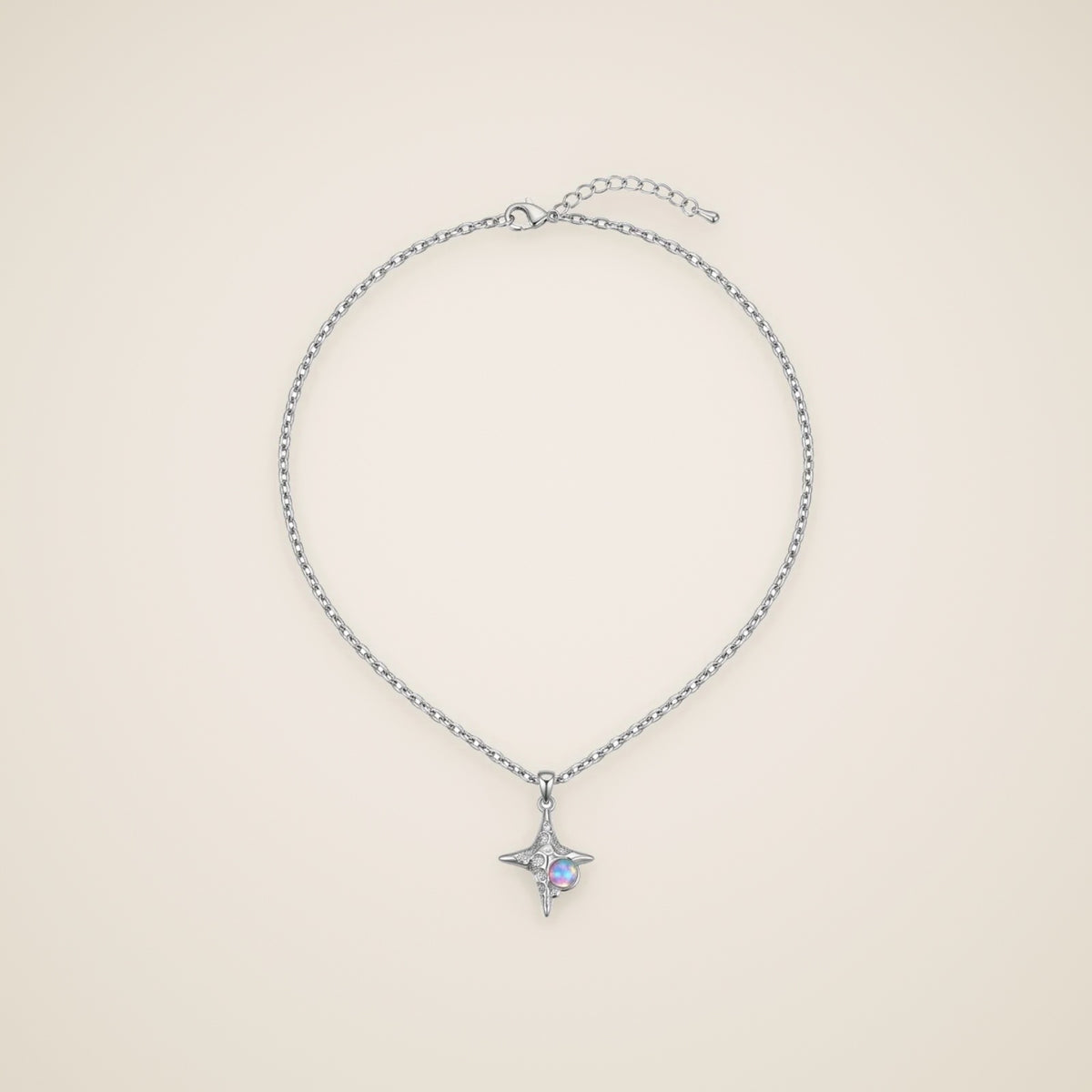 Astra Starburst Pendant Necklace — view 1