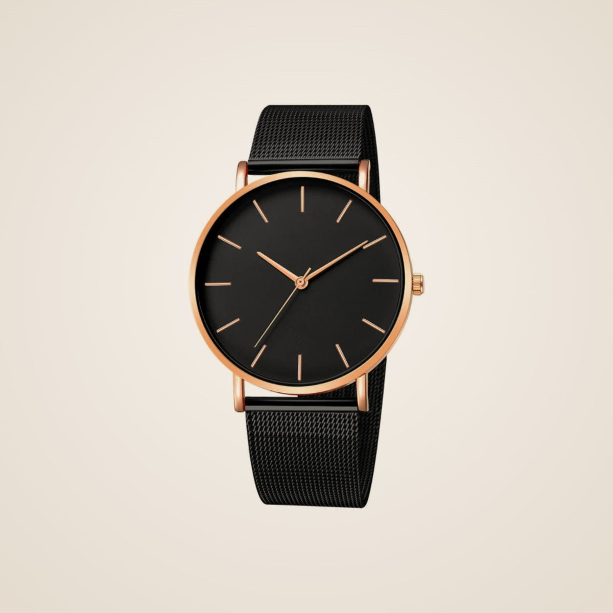 Aurum Slim Mesh Watch