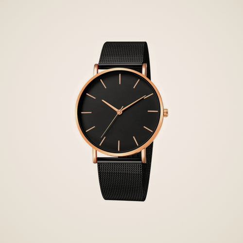 Aurum Slim Mesh Watch — view 1