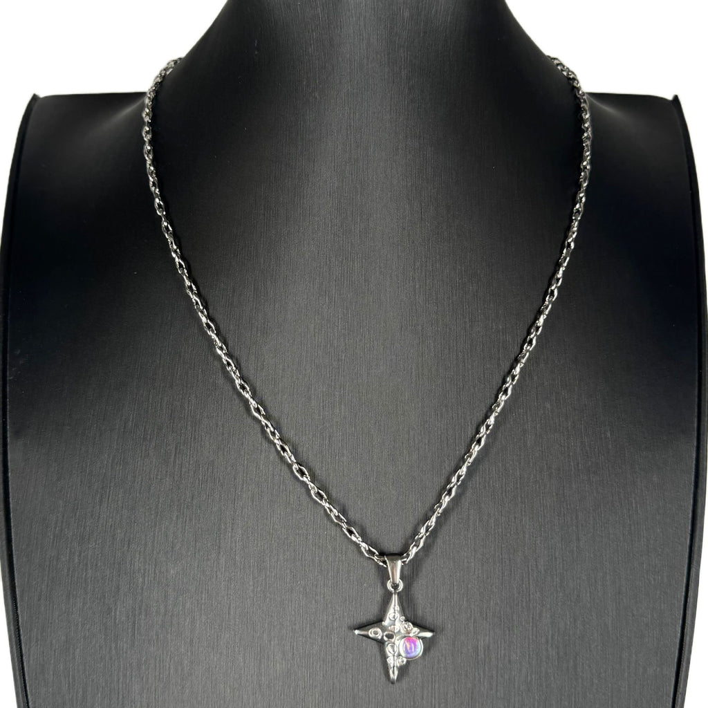 Astra Starburst Pendant Necklace — view 4