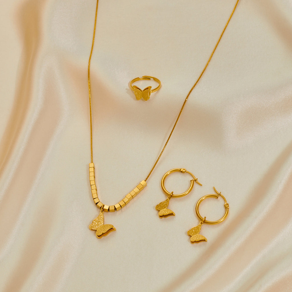 Farfalla Butterfly Jewelry Set — view 2