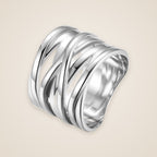 Bice Crossover Wrap Ring — view 1
