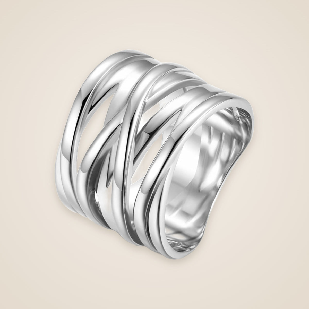 Bice Crossover Wrap Ring — view 1