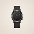 Blu Sunray Dial Mesh Watch