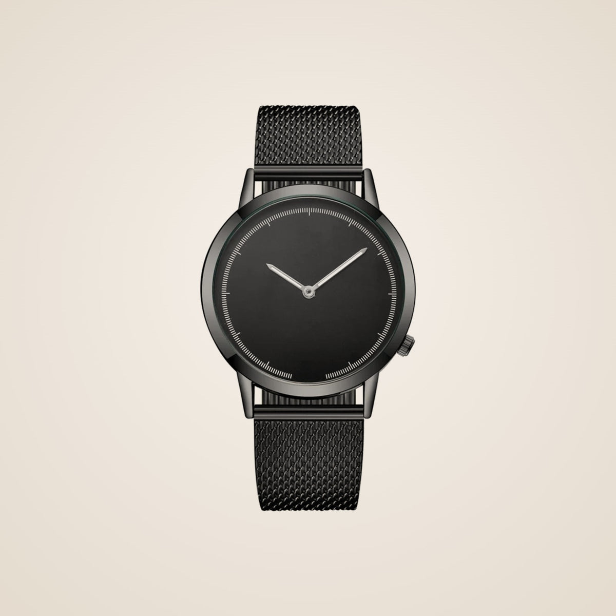 Blu Sunray Dial Mesh Watch